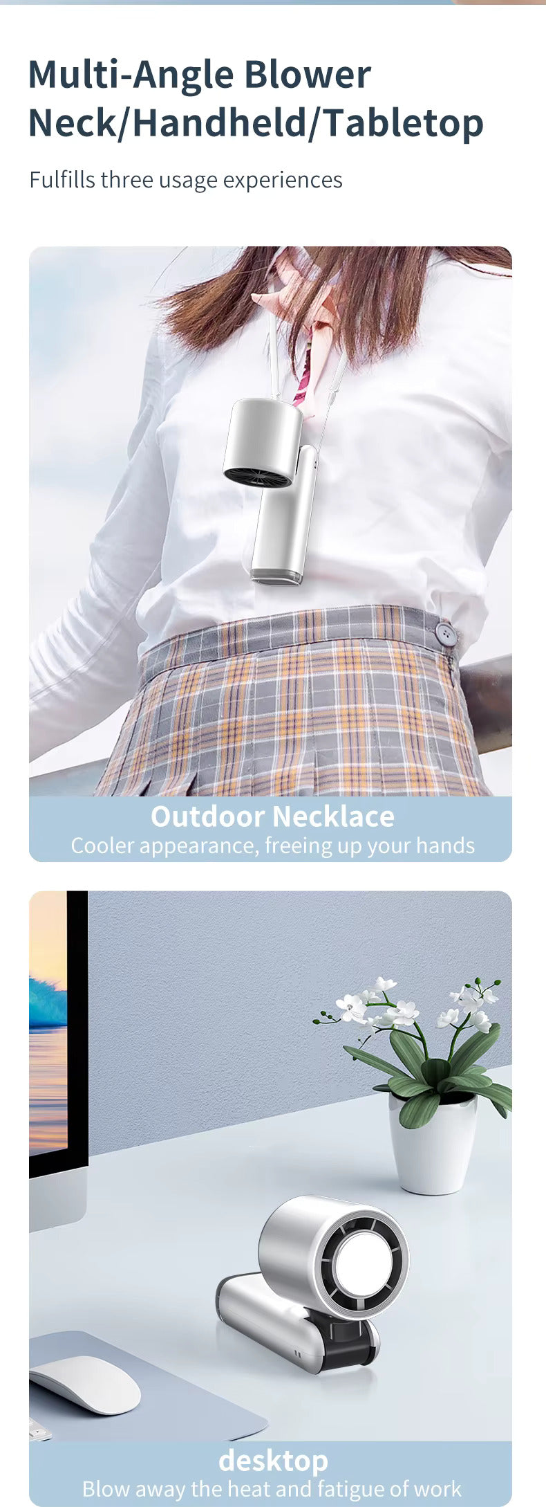 Portable Handheld Turbo Fan